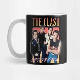 The Clash Retro Aesthetics Fan Art Mug